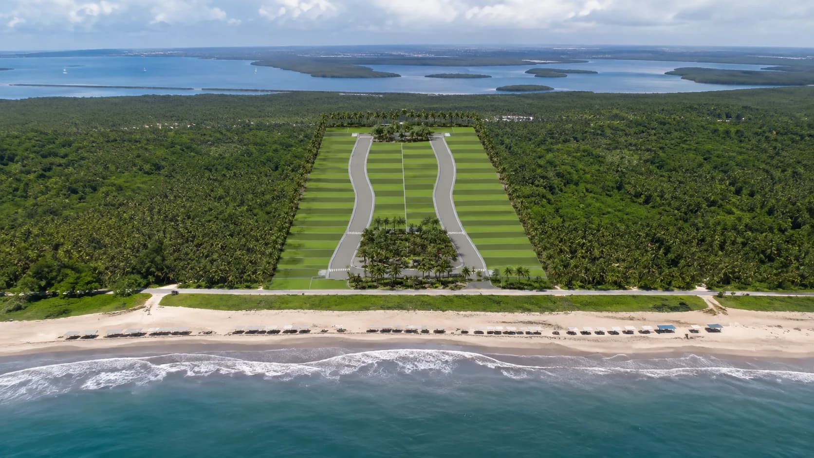 Render conceptual del desarrollo Altamar — vista ilustrativa, sujeta a cambios