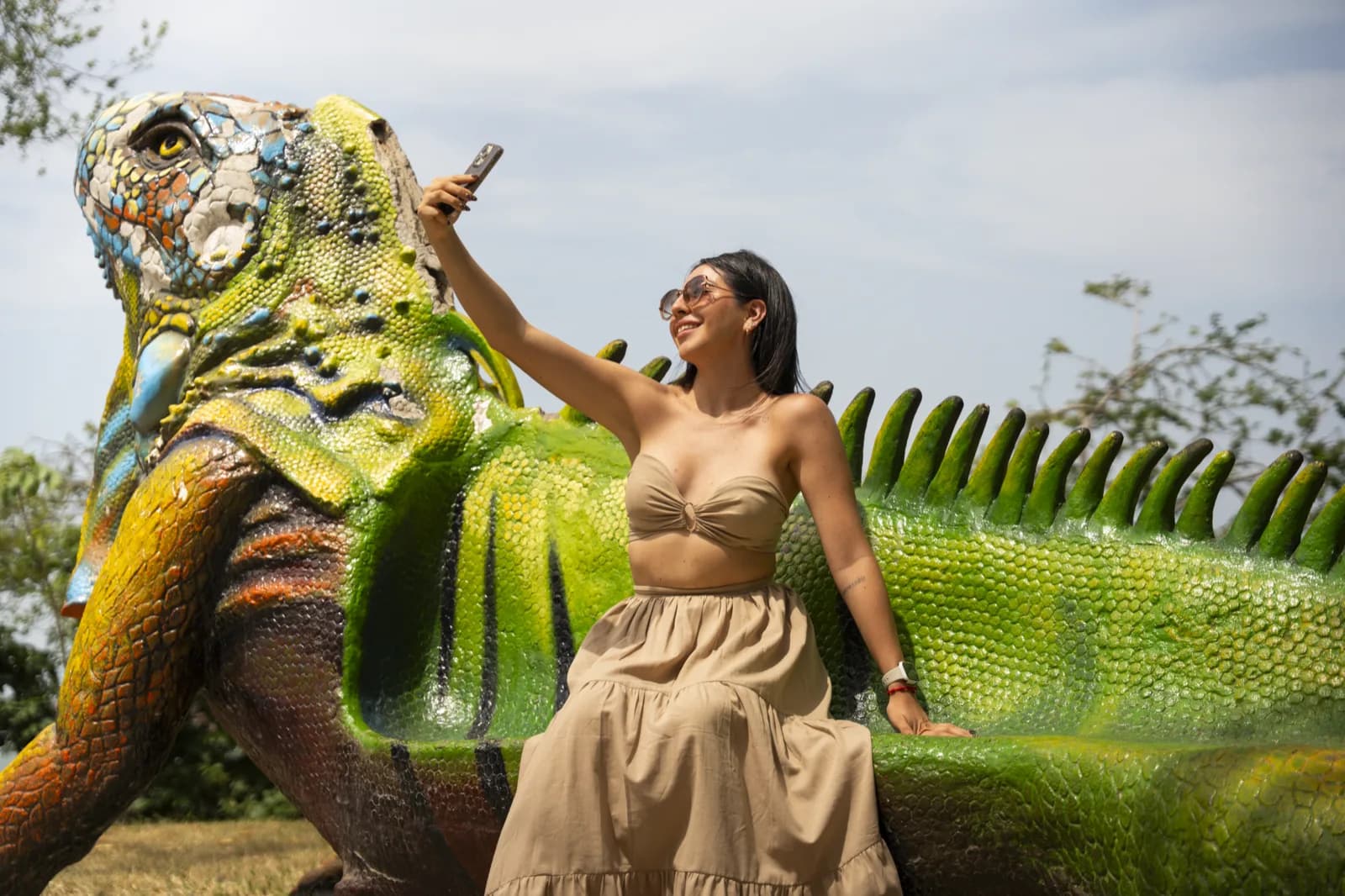 Santuario de las iguanas en Tuxpan, Veracruz, cerca de Altamar